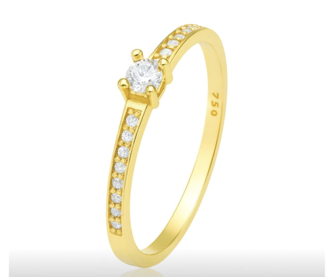 Solitário Lisboa Ouro 18k