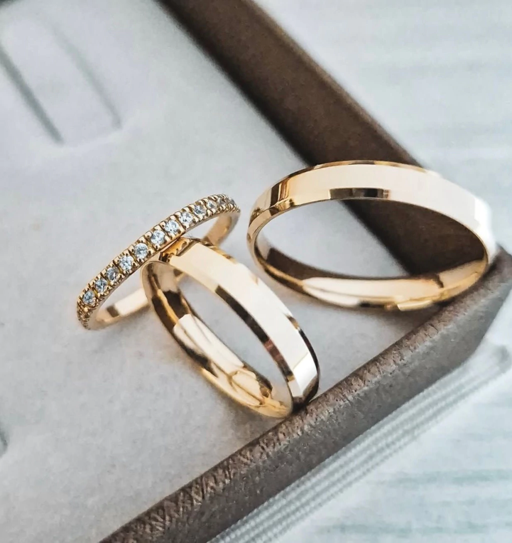 Par Alianças Bremen Ouro 18k - 3.5mm